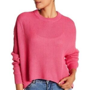 Cotton On Archy Cropped Dolman Sweater Pink